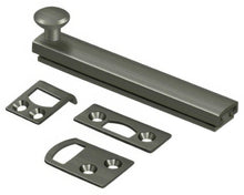 Deltana 4SBC 4" Surface Bolt with Concealed Screws.