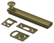 Deltana 4SBCS 4" Surface Bolt with Concealed Screws