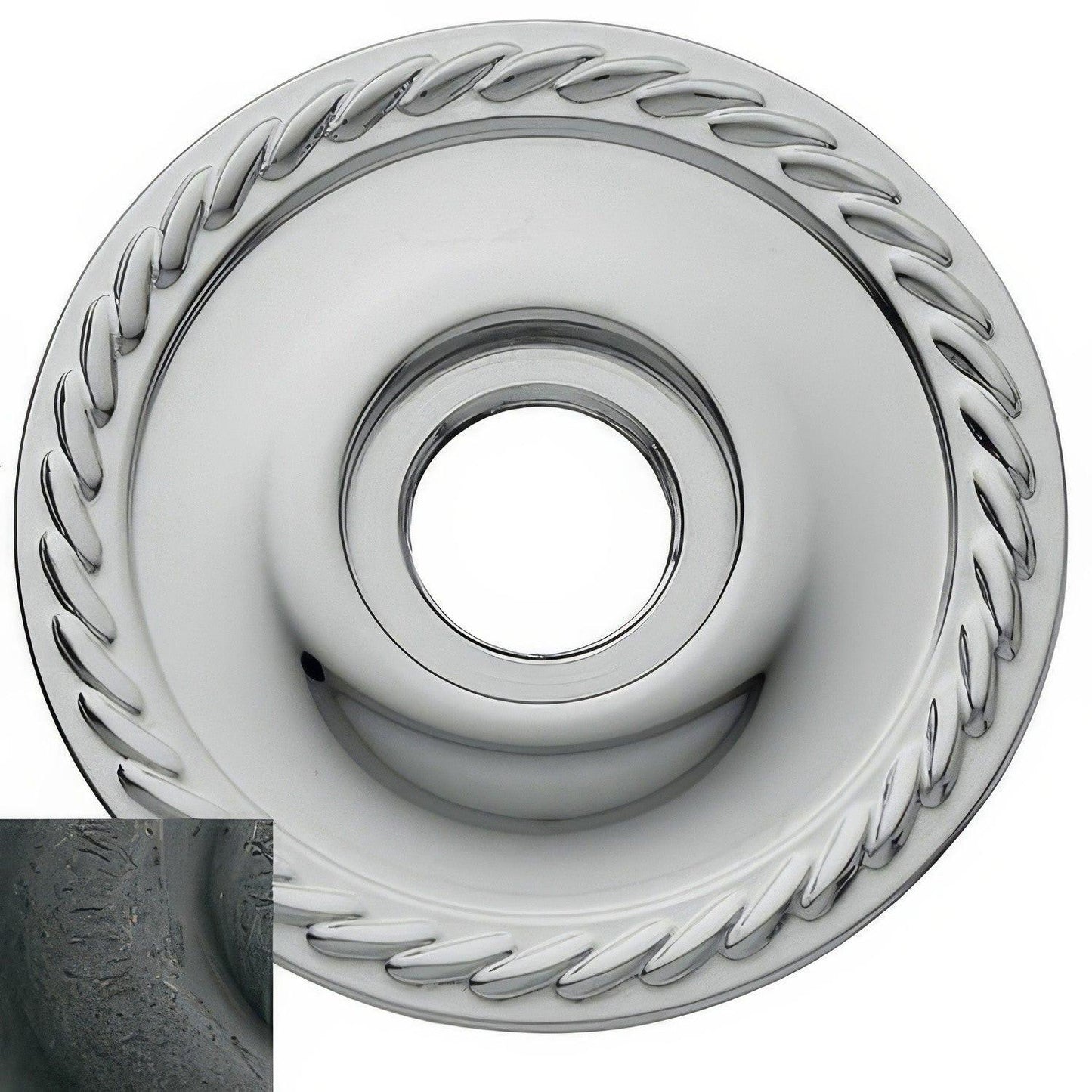 Baldwin 5004 Pair of Estate Rosettes for Passage Functions