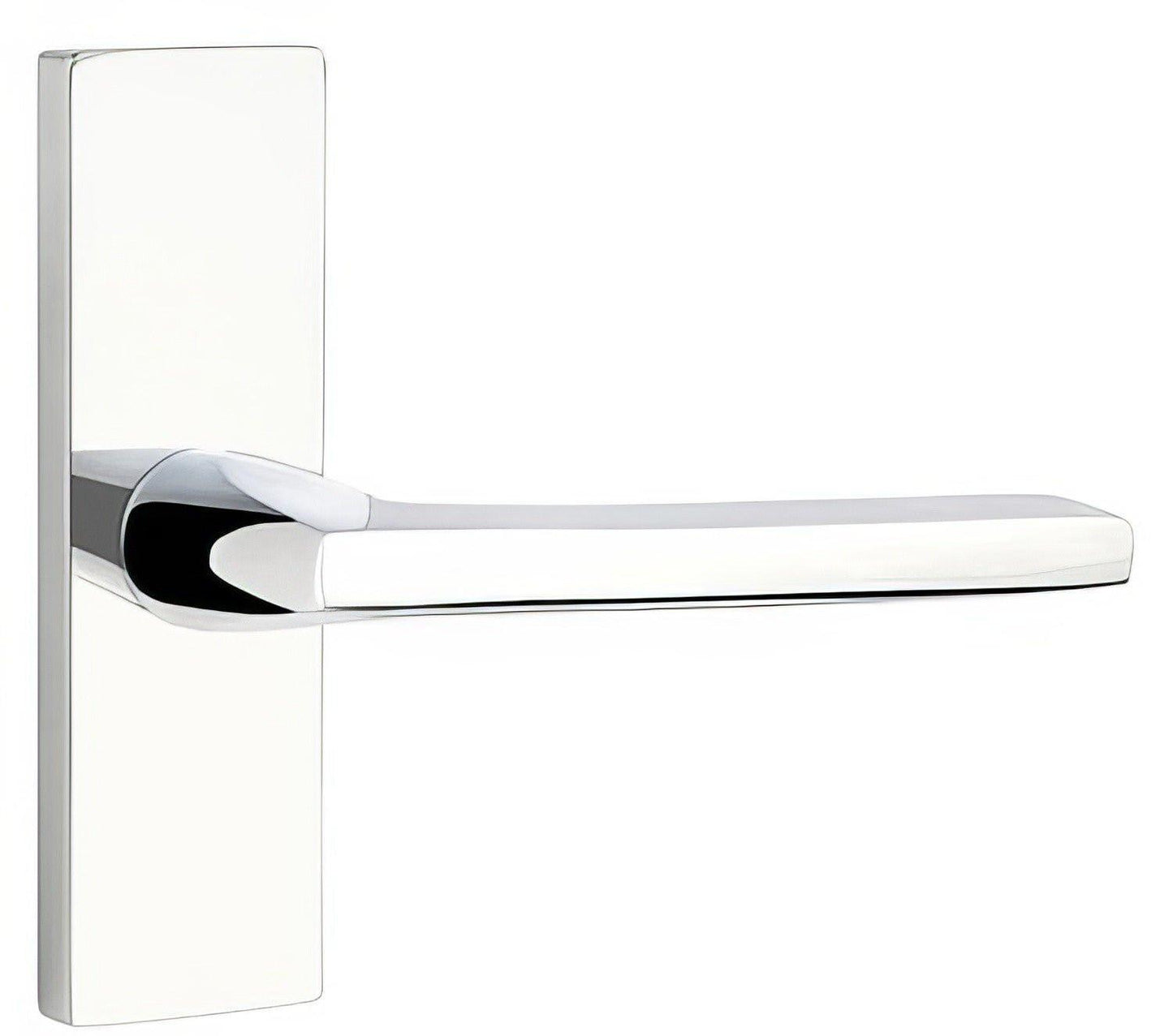 Emtek 5005HLOUSLH Helios Lever Left Hand Dummy Single Sided Stretto Narrow Trim Lockset.