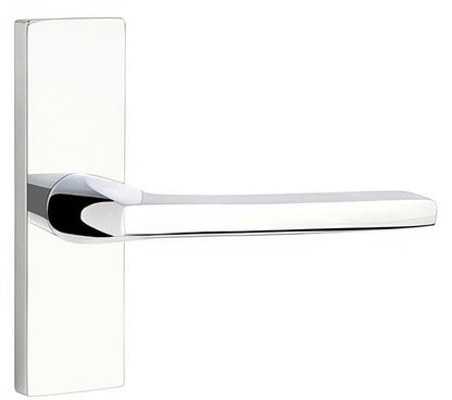 Emtek 5005HLOUSLH Helios Lever Left Hand Dummy Single Sided Stretto Narrow Trim Lockset.