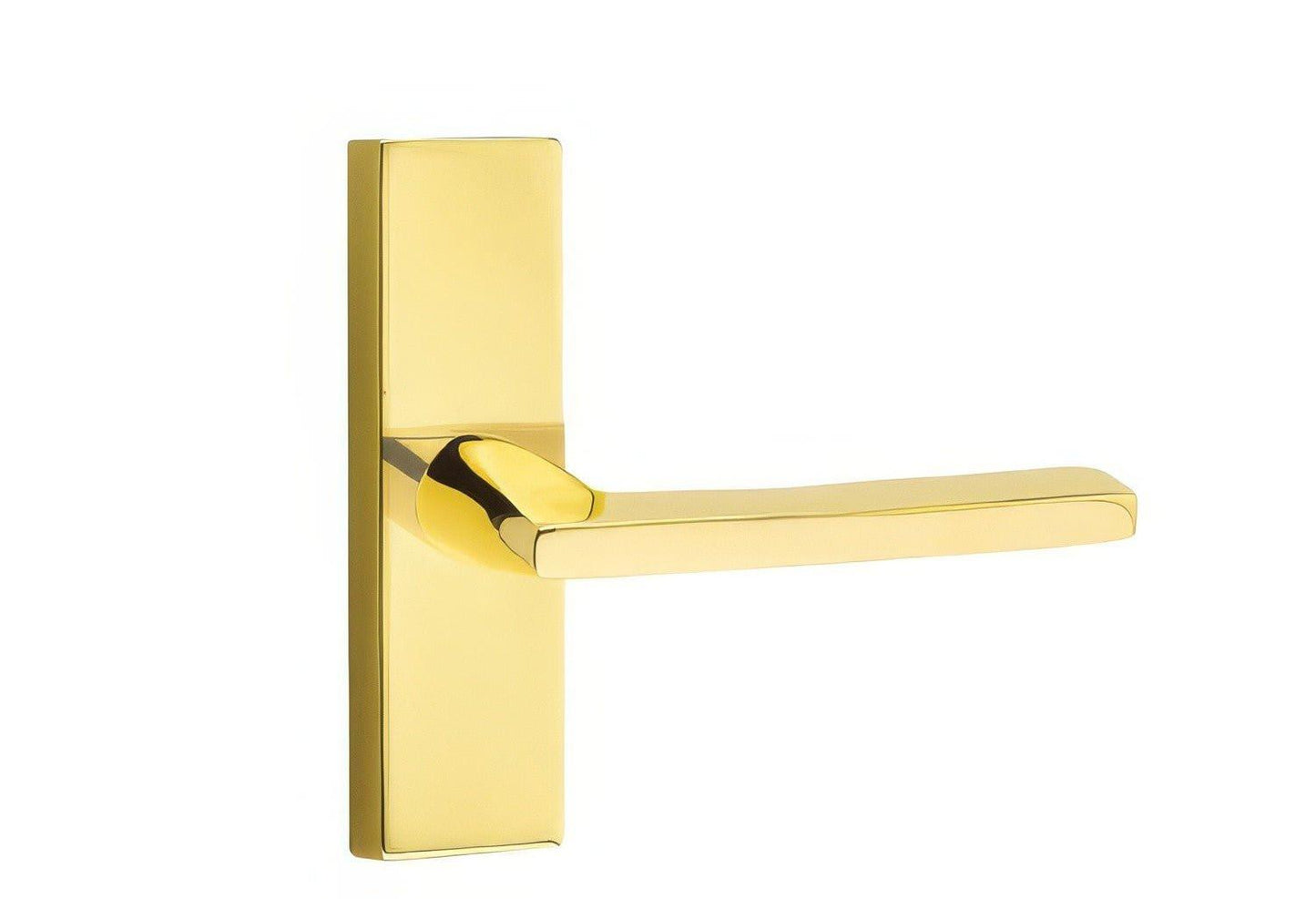 Emtek 5005HLOUSLH Helios Lever Left Hand Dummy Single Sided Stretto Narrow Trim Lockset.