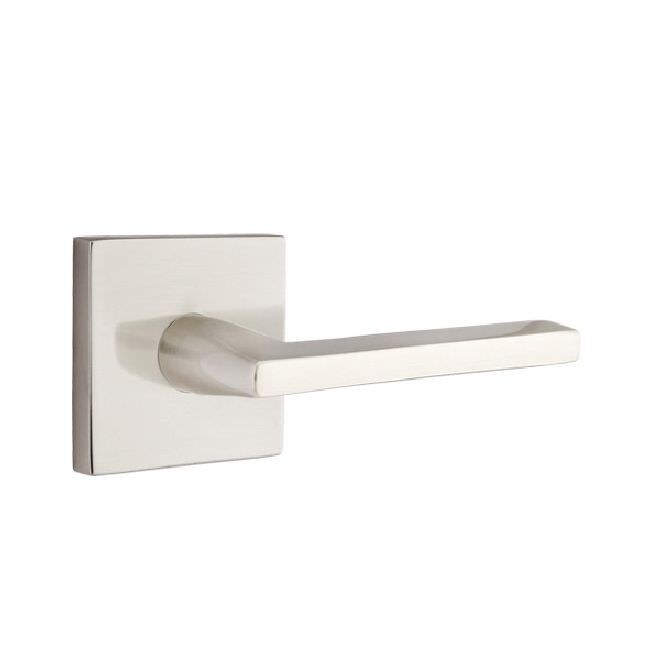 Emtek 5050HLOUS Helios Dummy Door Lever Pair with Square Rose