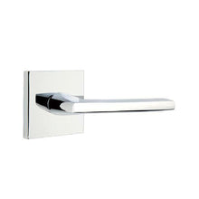 Emtek 5050HLOUS Helios Dummy Door Lever Pair with Square Rose.