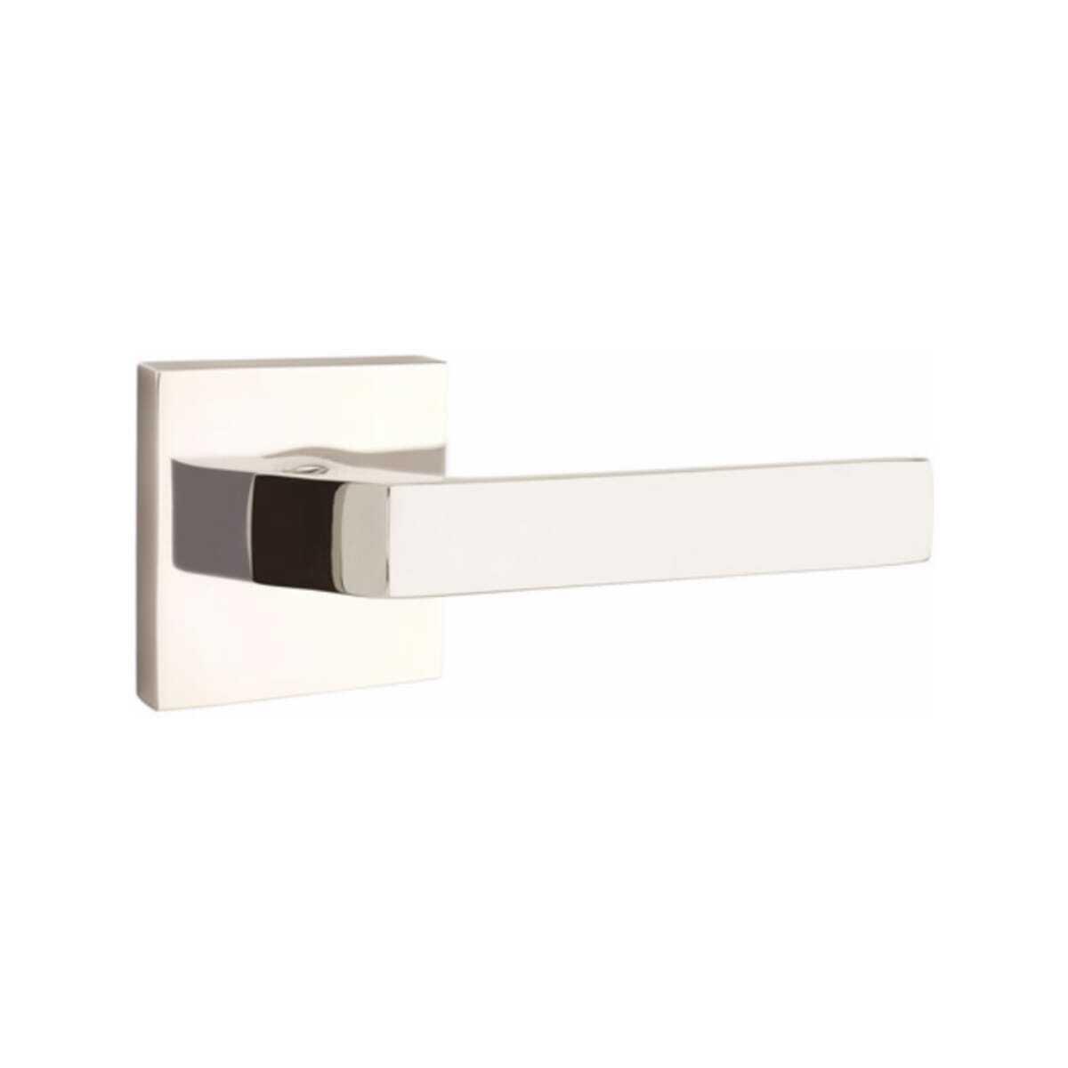 Emtek 5050DTUS Dumont Dummy Lever Pair with Square Rose.
