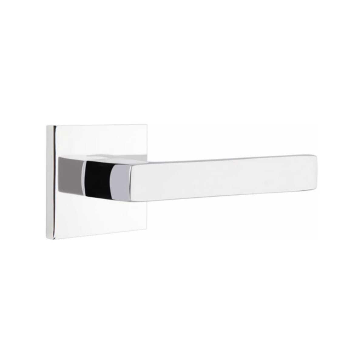 Emtek 5050DTUS Dumont Dummy Lever Pair with Square Rose.