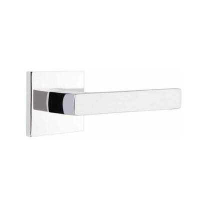 Emtek 5050DTUS Dumont Dummy Lever Pair with Square Rose.