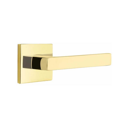 Emtek 5050DTUS Dumont Dummy Lever Pair with Square Rose.