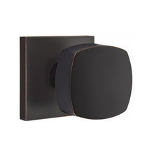 Emtek 5050FRKUS Freestone Knob Dummy Pair With Square Rose