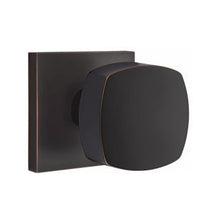 Emtek 5050FRKUS Freestone Knob Dummy Pair With Square Rose.