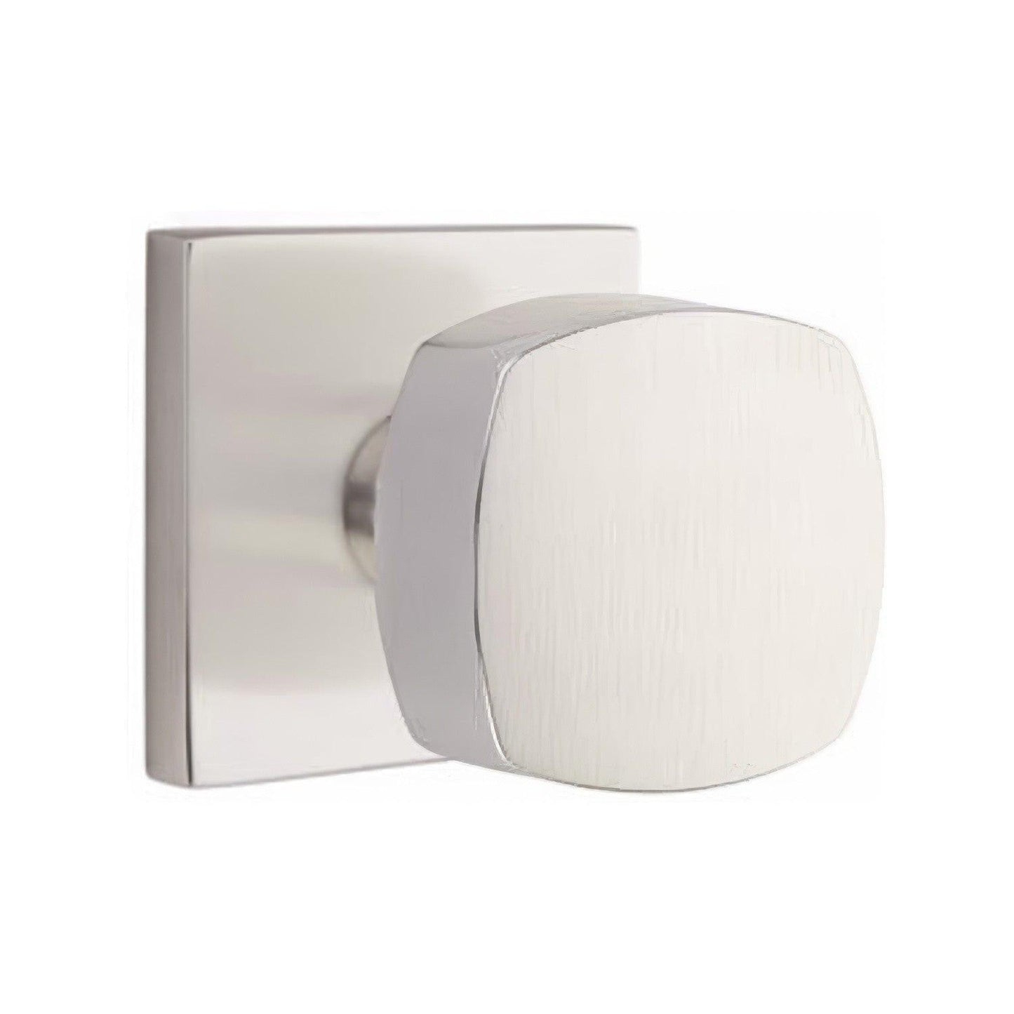 Emtek 5050FRKUS Freestone Knob Dummy Pair With Square Rose.
