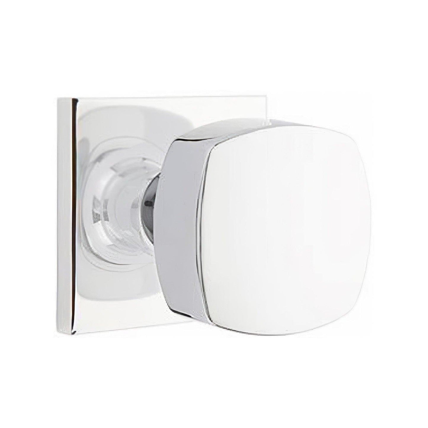 Emtek 5050FRKUS Freestone Knob Dummy Pair With Square Rose.