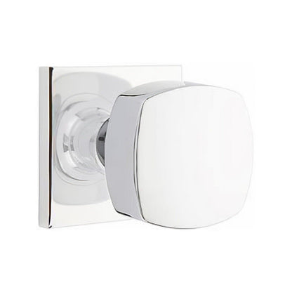 Emtek 5050FRKUS Freestone Knob Dummy Pair With Square Rose.