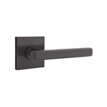 Emtek 5050FRLUS Freestone Dummy Door Lever Pair with Square Rose.