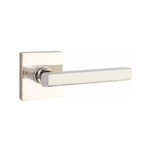 Emtek 5050FRLUS Freestone Dummy Door Lever Pair with Square Rose.