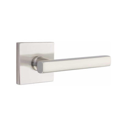 Emtek 5050FRLUS Freestone Dummy Door Lever Pair with Square Rose.