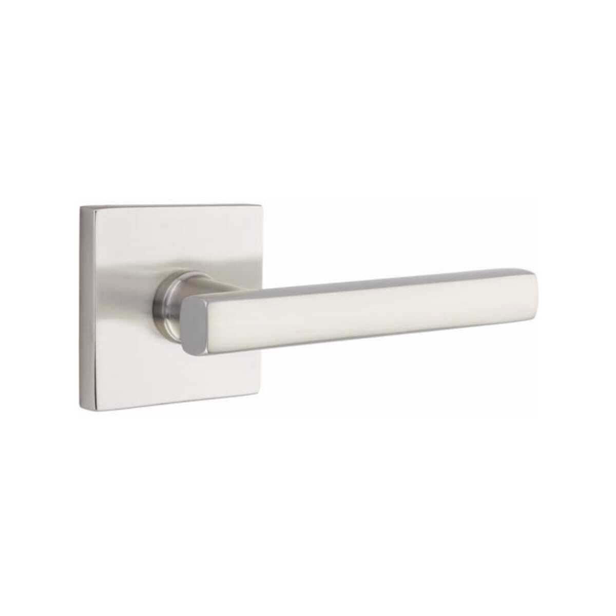 Emtek 5050FRLUS Freestone Dummy Door Lever Pair with Square Rose