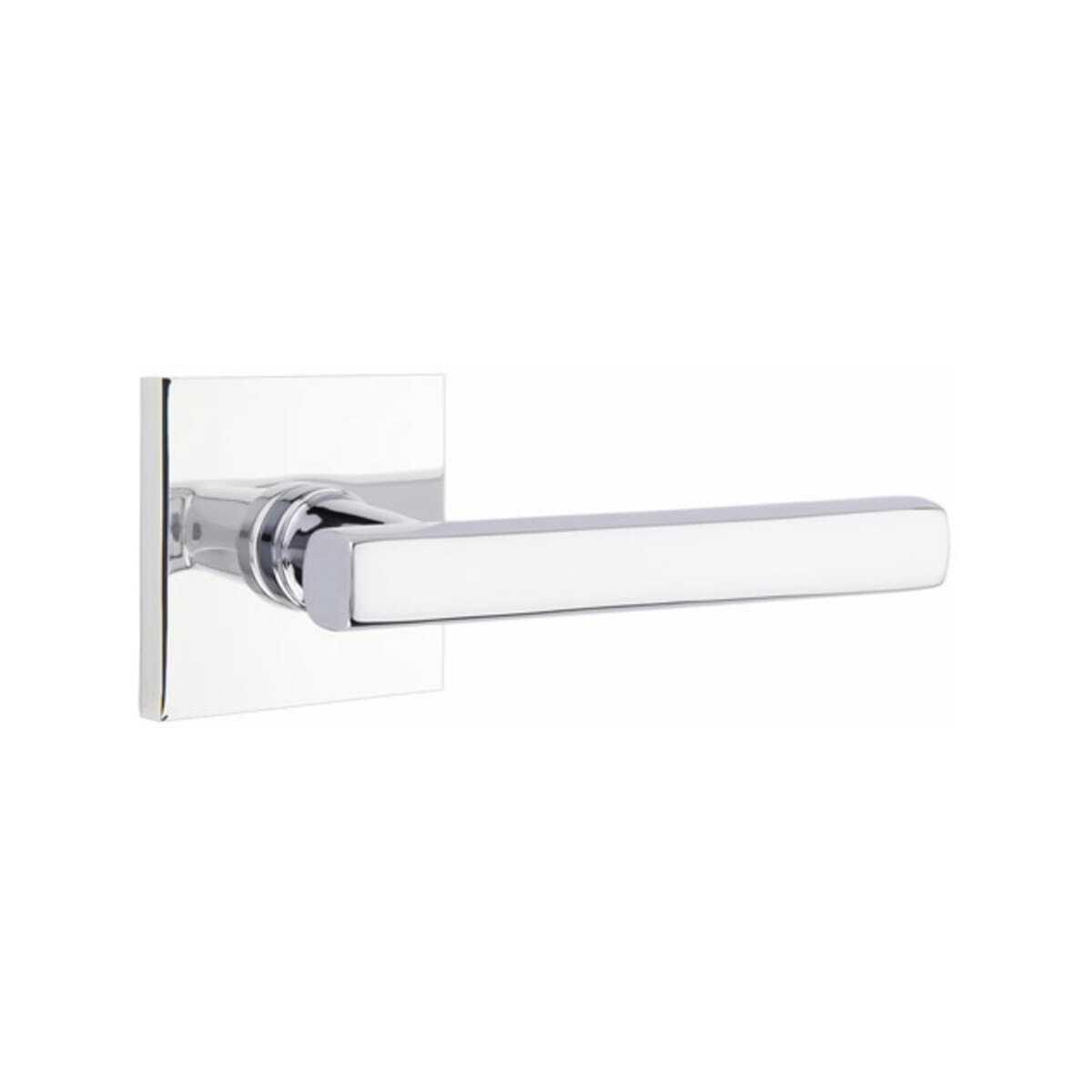 Emtek 5050FRLUS Freestone Dummy Door Lever Pair with Square Rose.