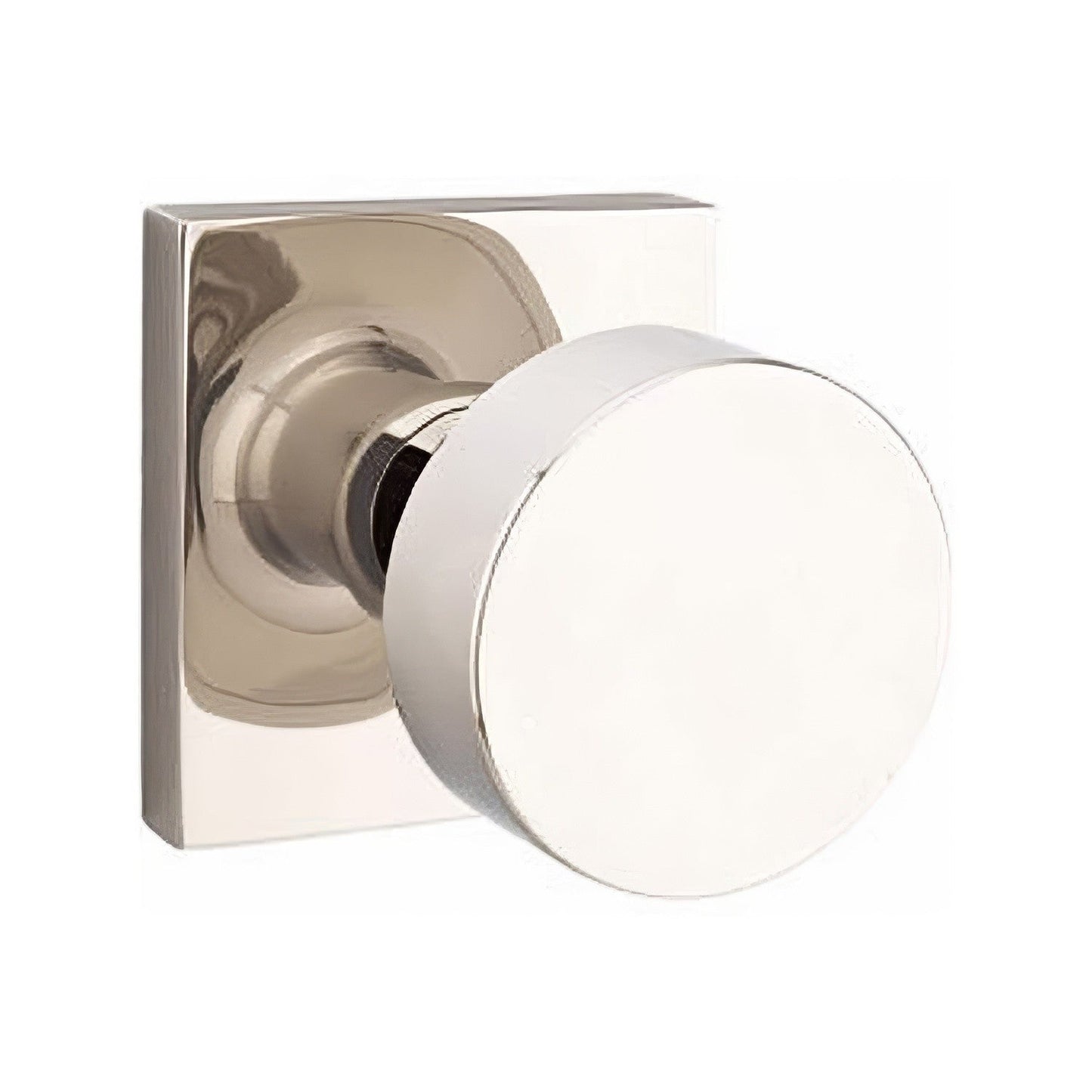 Emtek 5050ROUUS Round Knob Dummy Pair With Square Rose