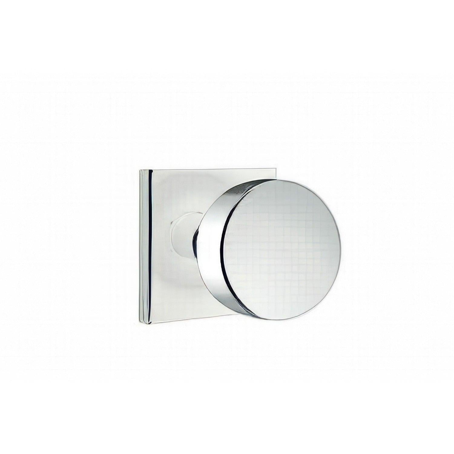 Emtek 5050ROUUS Round Knob Dummy Pair With Square Rose.