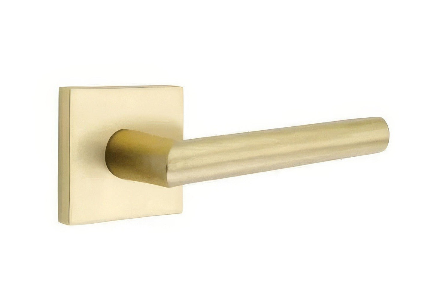 Emtek 5050STUUS Stuttgart Lever Dummy Pair With Square Rose