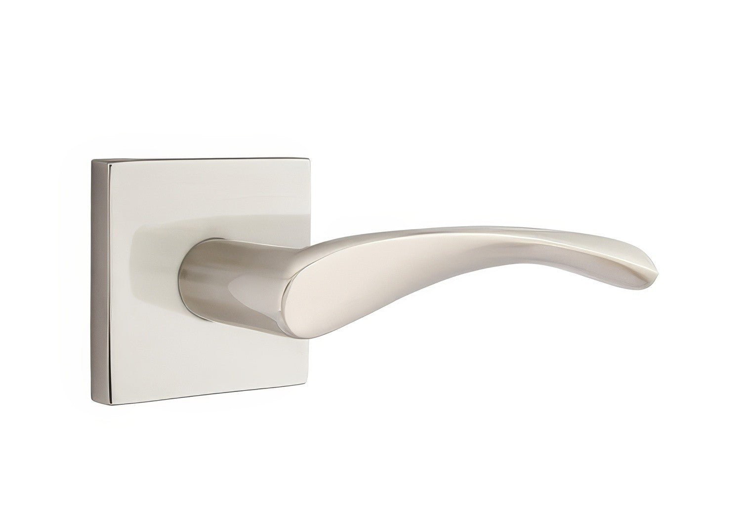 Emtek 5050TRTUS Triton Lever Dummy Pair With Square Rose