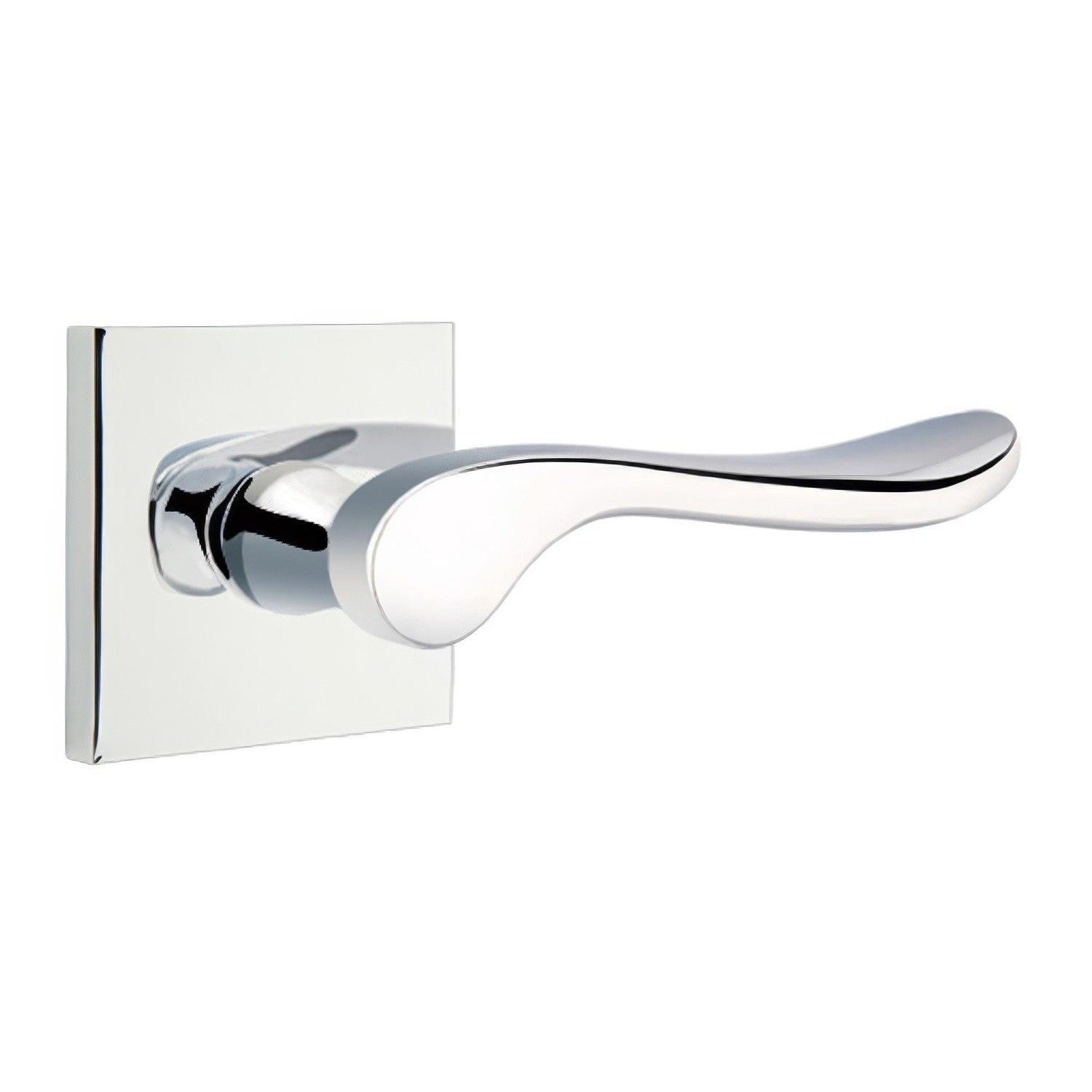 Emtek 5050TRTUS Triton Lever Dummy Pair With Square Rose