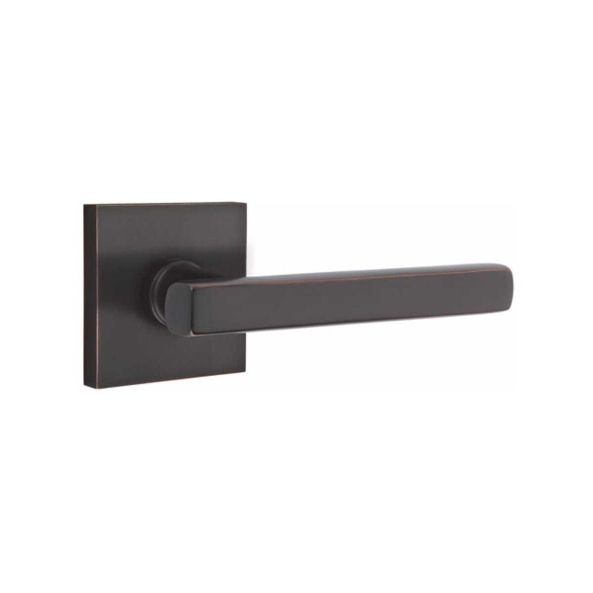 Emtek 5051FRLUS Freestone Dummy Door Lever Pair with Neos Rose