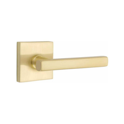 Emtek 5051FRLUS Freestone Dummy Door Lever Pair with Neos Rose