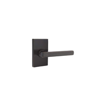 Emtek 5052FRLUS Freestone Dummy Door Lever Pair with Modern Rectangular Rose