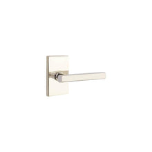 Emtek 5052FRLUS Freestone Dummy Door Lever Pair with Modern Rectangular Rose
