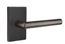 Emtek 5052STUUS Stuttgart Lever Dummy Pair With Modern Rectangular Rose
