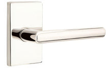 Emtek 5052STUUS Stuttgart Lever Dummy Pair With Modern Rectangular Rose