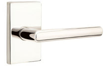 Emtek 5052STUUS Stuttgart Lever Dummy Pair With Modern Rectangular Rose