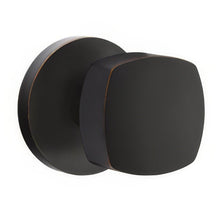 Emtek 5059FRKUS Freestone Knob Dummy Pair With Disk Rose