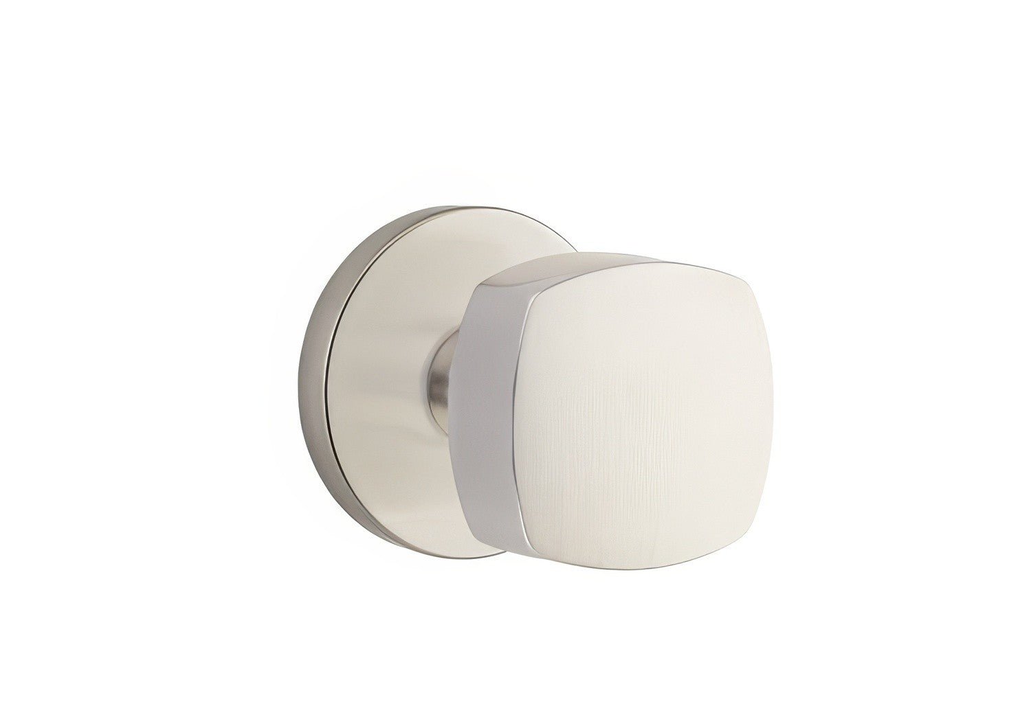Emtek 5059FRKUS Freestone Knob Dummy Pair With Disk Rose