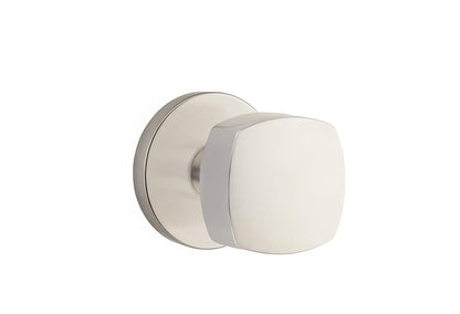Emtek 5059FRKUS Freestone Knob Dummy Pair With Disk Rose