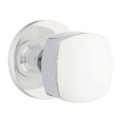 Emtek 5059FRKUS Freestone Knob Dummy Pair With Disk Rose