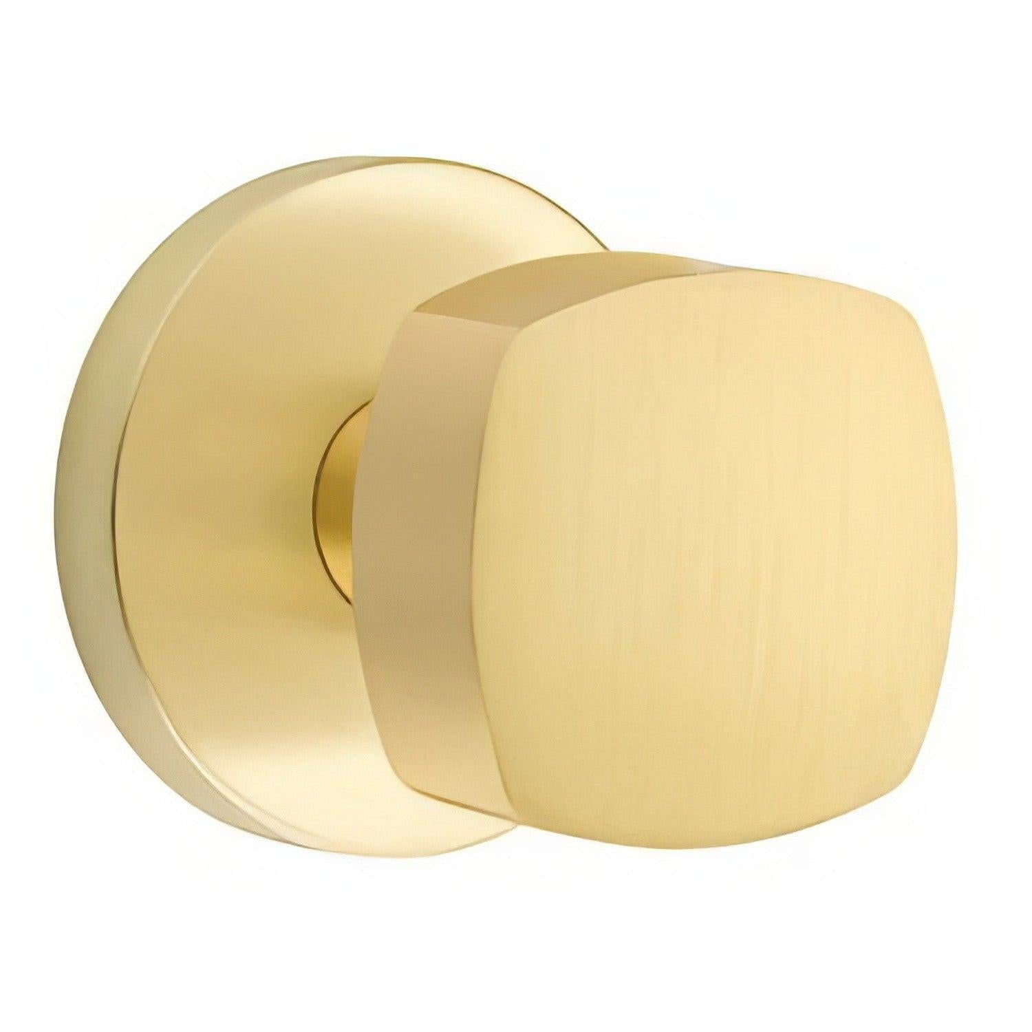 Emtek 5059FRKUS Freestone Knob Dummy Pair With Disk Rose