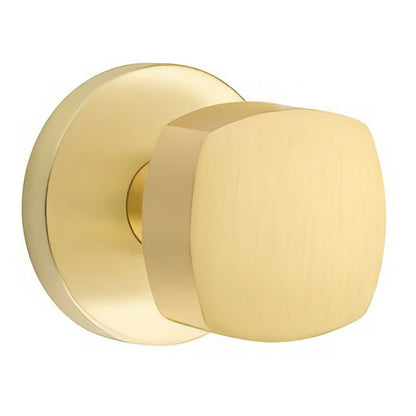 Emtek 5059FRKUS Freestone Knob Dummy Pair With Disk Rose