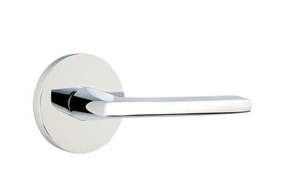 Emtek 5059HLOUS Helios Dummy Door Lever Pair with Disk Rose