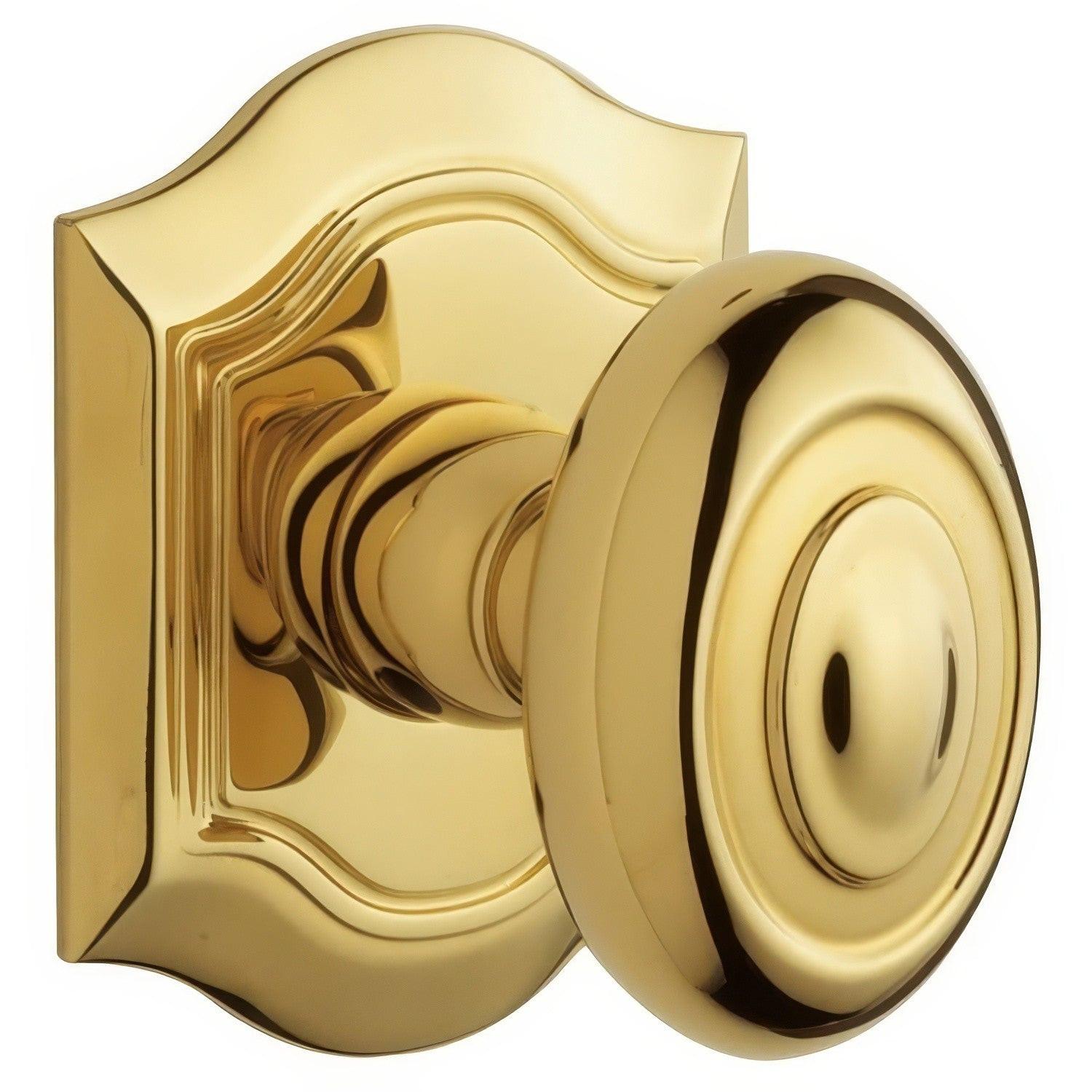 Baldwin 5077.MR Pair of Bethpage Estate Door Knobs