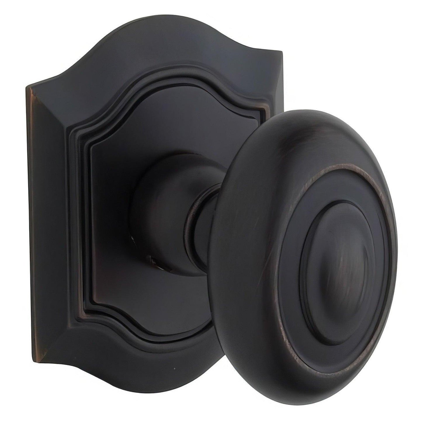 Baldwin 5077.MR Pair of Bethpage Estate Door Knobs