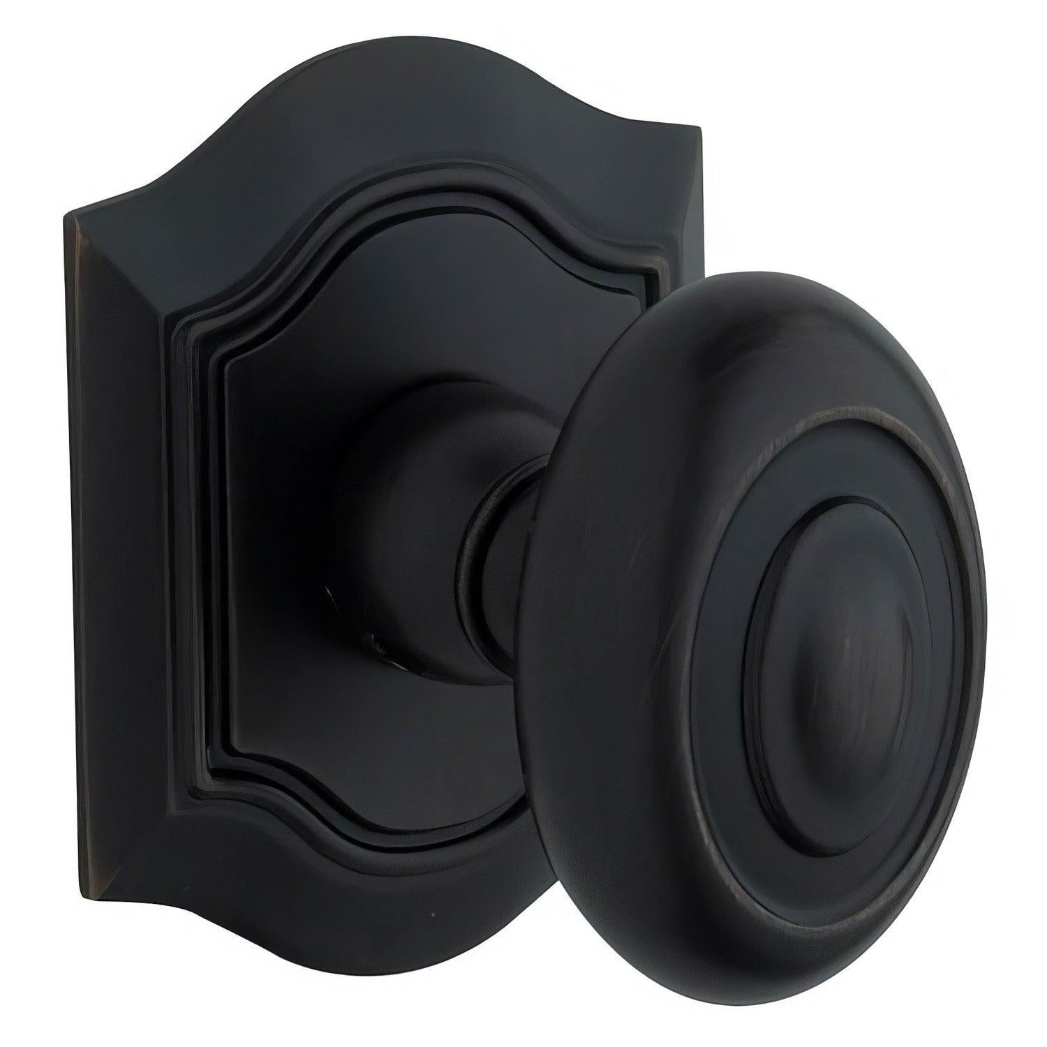 Baldwin 5077.MR Pair of Bethpage Estate Door Knobs
