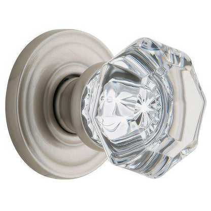 Baldwin 5080.IDM Filmore Crystal Half Dummy Door Knob