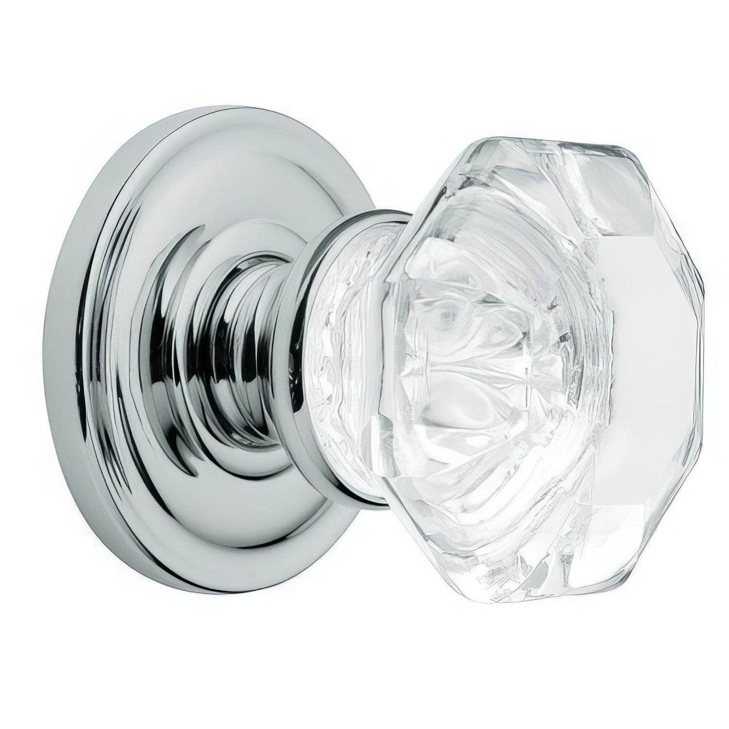 Baldwin 5080.IDM Filmore Crystal Half Dummy Door Knob