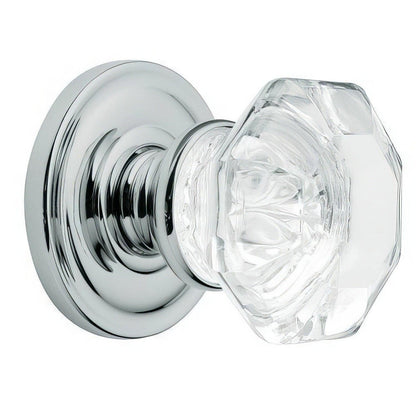Baldwin 5080.IDM Filmore Crystal Half Dummy Door Knob