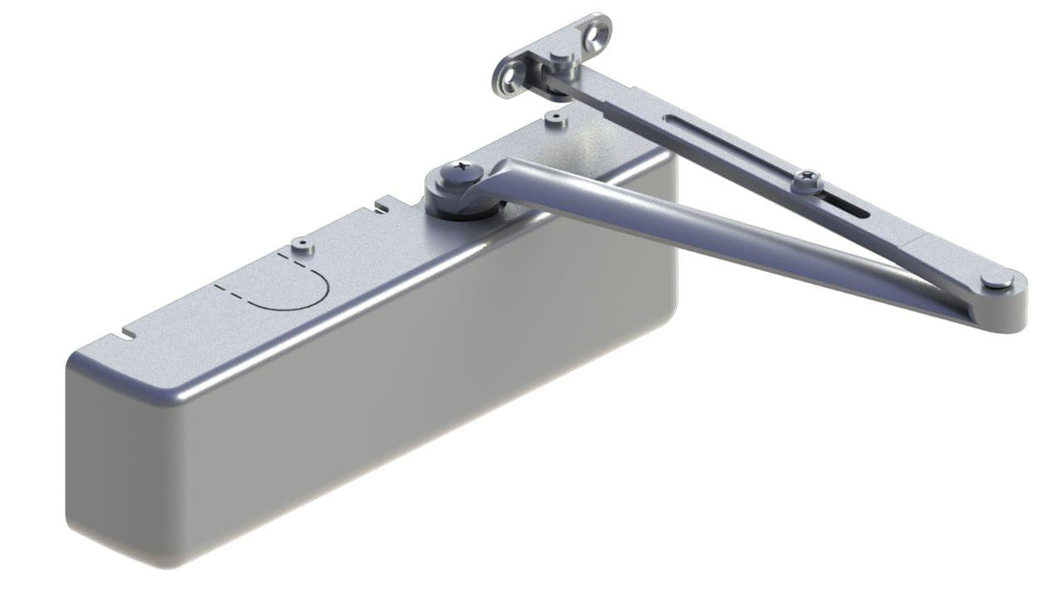 Hager 5100MLT16DBZ Multi-Mount 1-6 Adjustable Regular Door Closer Dark Bronze Finish.