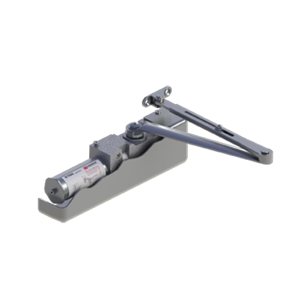 Hager 5100MLT16ALM Multi-Mount 1-6 Adjustable Door Closer Aluminum Finish.