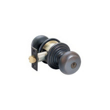 Emtek Providence Knob Keyed Entry With Regular Rose And Adjustable Latch.